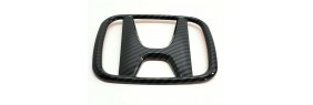 Emblème fibre de carbone  arrière Civic 4 portes 2012-15